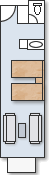 Twin rooms