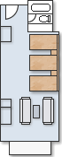 Triple rooms