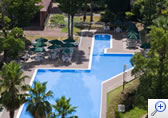 Hotel outdoor pool