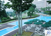 Hotel outdoor pool