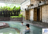 Outdoor hot spring
